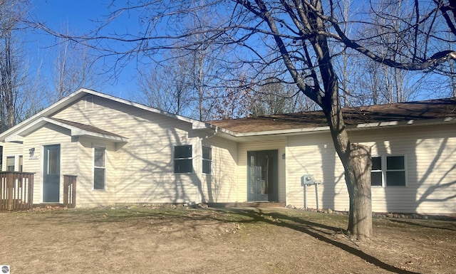 view of ranch-style home