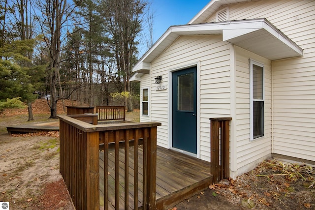 view of deck