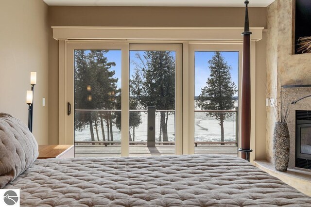 6579 Woods Creek Dr, Charlevoix, MI 49720 - bedroom with multiple windows