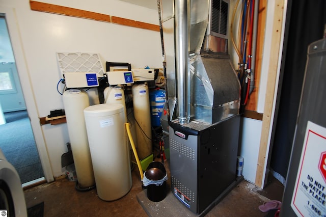 utilities with water heater