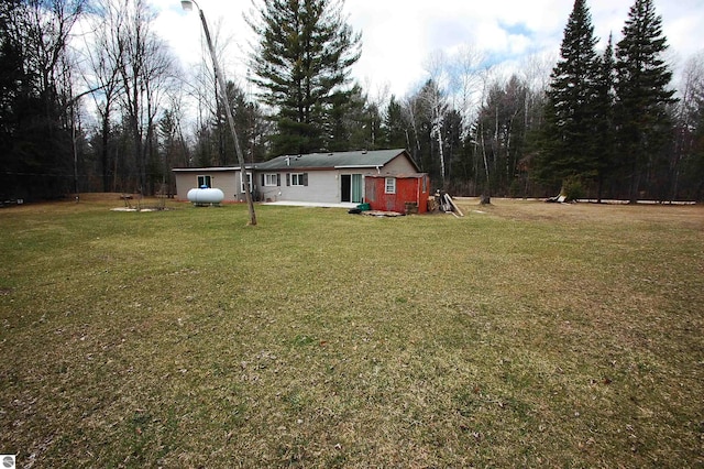 view of yard