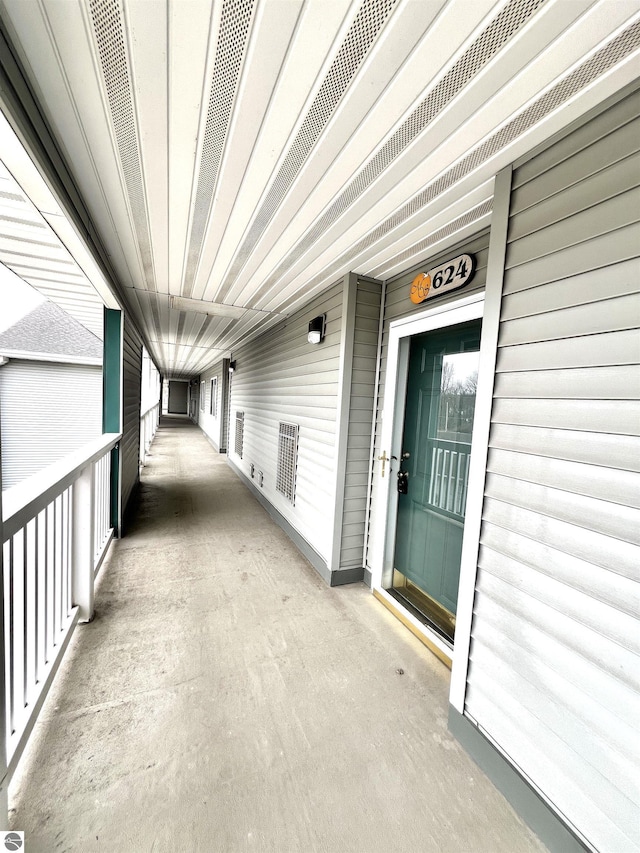 624 S Lake St, Cadillac, MI 49601 - view of property entrance