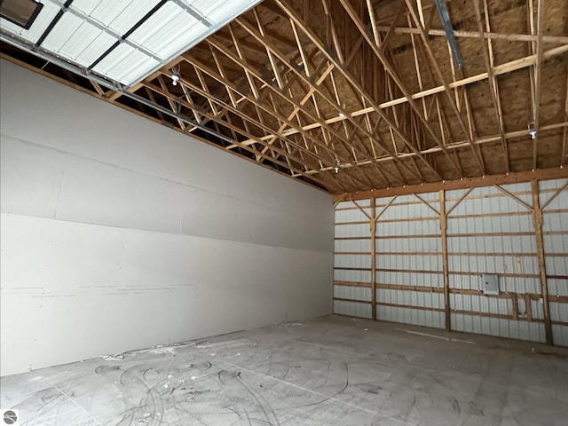6819 S M-37, Kingsley, MI 49649 - view of garage