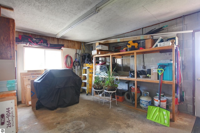 view of storage