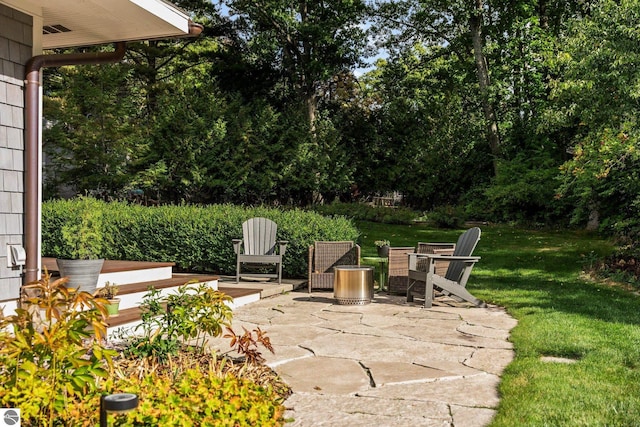 view of patio