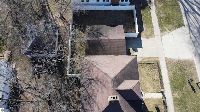 303 W Washington Ave, Saint Louis, MI 48880 - birds eye view of property