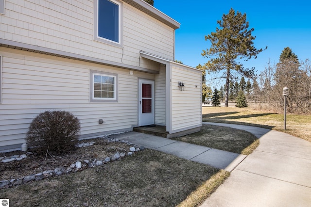 5000 Townhouse Dr, Cedar, MI 49621 - view of exterior entry