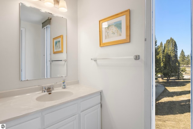 5000 Townhouse Dr, Cedar, MI 49621 - bathroom featuring vanity