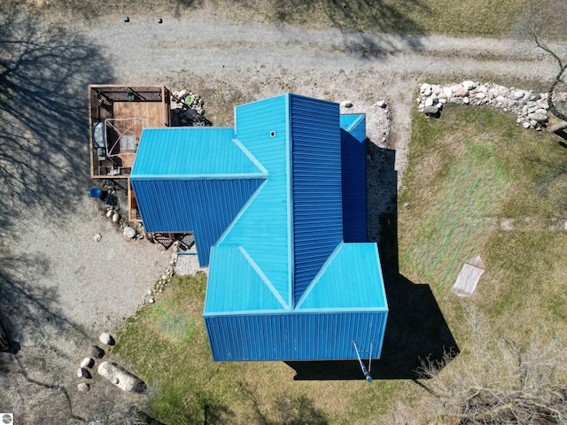 2587 S Coldwater Rd, Mount Pleasant, MI 48858 - bird's eye view