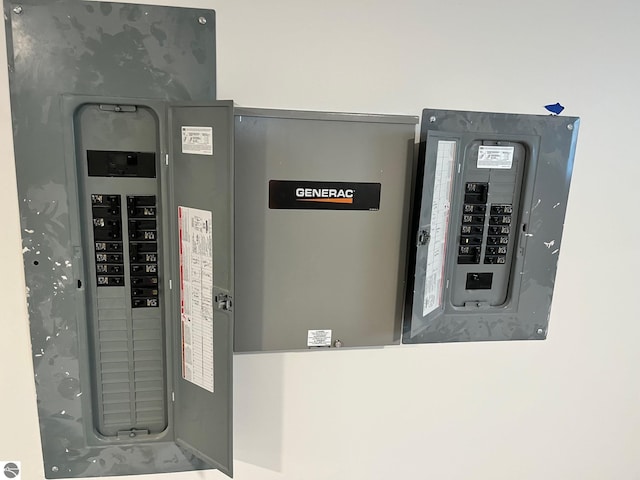 utility room with electric panel