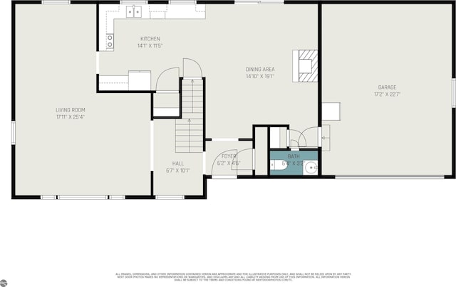 4631 Cardinal Dr, Mount Pleasant, MI 48858 - view of layout