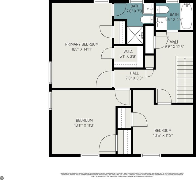 4631 Cardinal Dr, Mount Pleasant, MI 48858 - view of layout