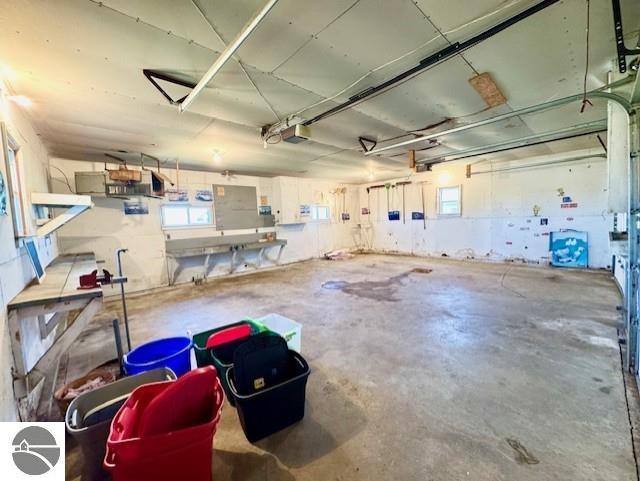 1705 S State Rd, Ithaca, MI 48847 - garage with a garage door opener