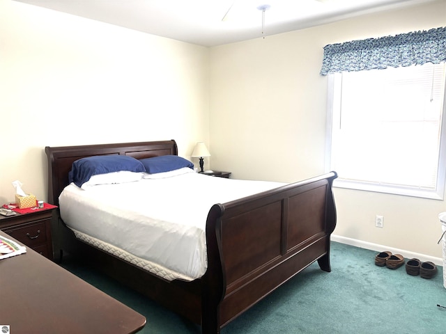 7119 Lakewood Dr, Oscoda, MI 48750 - carpeted bedroom with baseboards