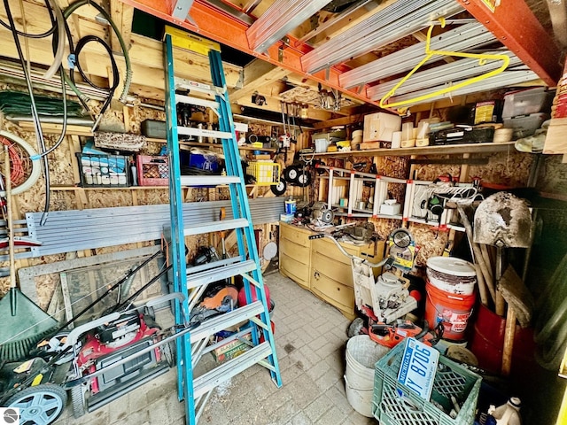 7119 Lakewood Dr, Oscoda, MI 48750 - view of storage room