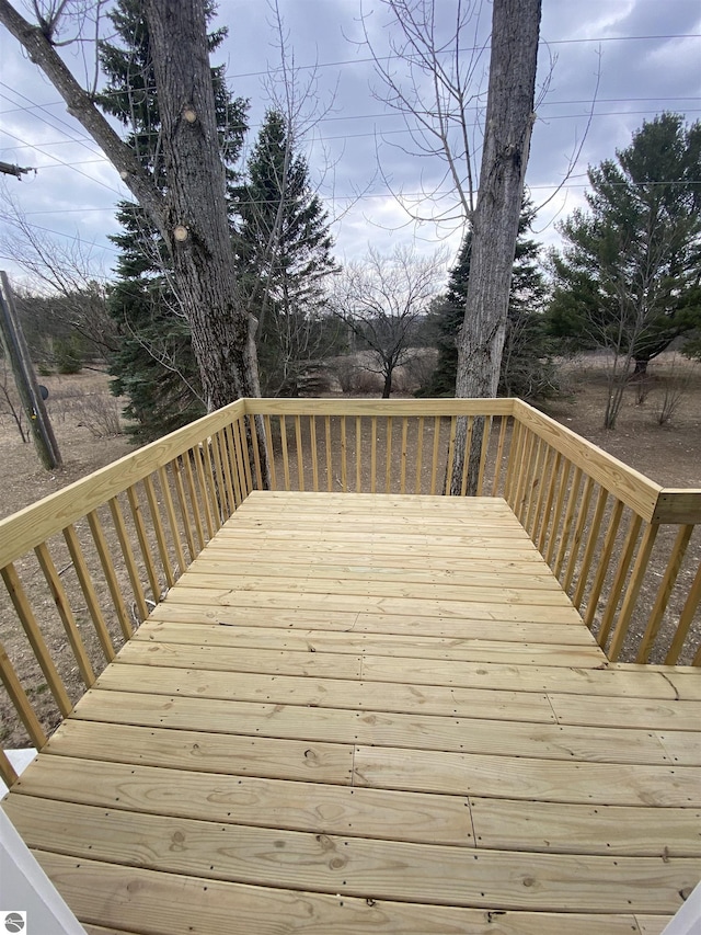 7228B S M-88, Bellaire, MI 49615 - view of deck