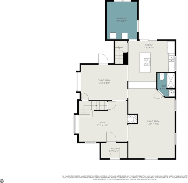 325 E Emerson St, Ithaca, MI 48847 - home floor plan