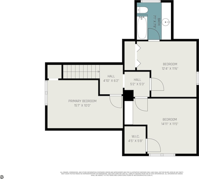 325 E Emerson St, Ithaca, MI 48847 - property floor plan