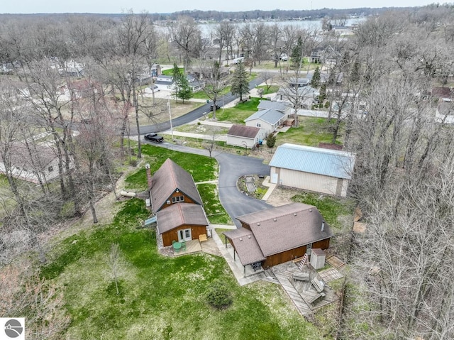 7726 Anway Dr, Battle Creek, MI 49014 - bird's eye view with a residential view