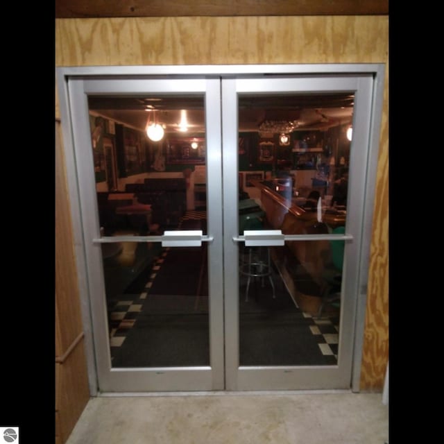 7726 Anway Dr, Battle Creek, MI 49014 - view of exterior entry with french doors
