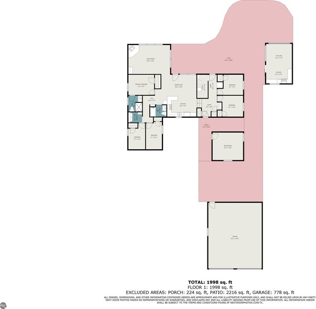 3901 W Thendara Dr, Gladwin, MI 48624 - plan