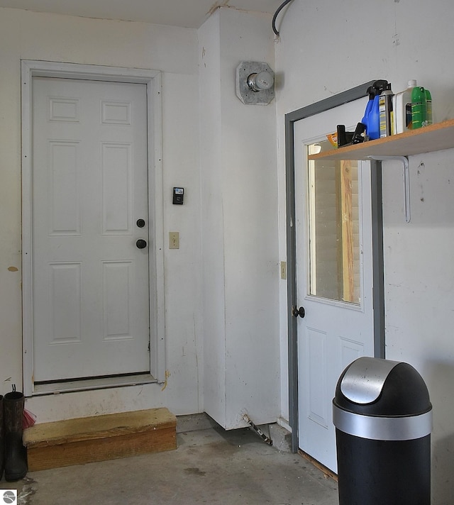 view of exterior entry