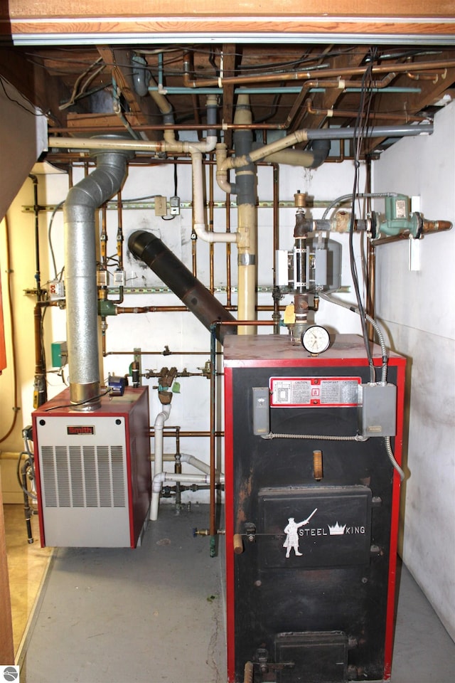 utilities with a heating unit