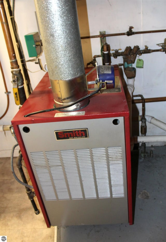 view of utility room
