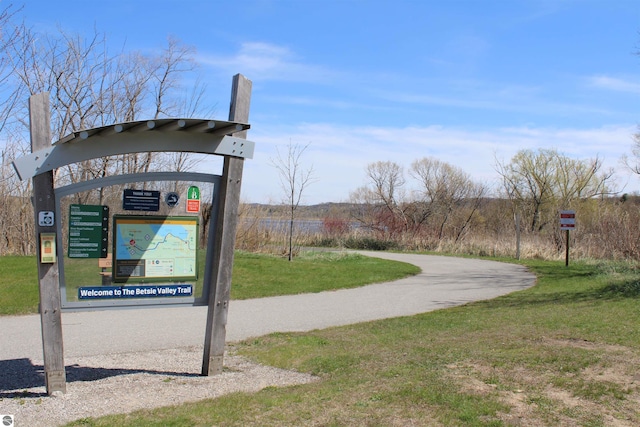 4290 Johnson Rd, Frankfort, MI 49635 - surrounding community featuring a lawn