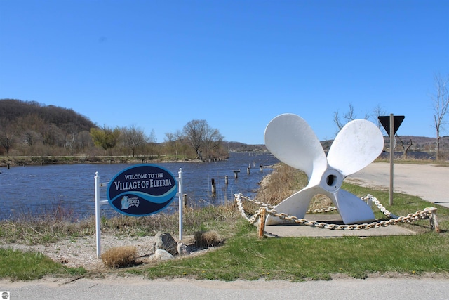 4290 Johnson Rd, Frankfort, MI 49635 - exterior space featuring a water view