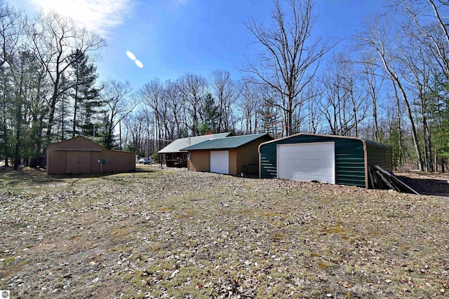 8991 W Oak Ln, Lake City, MI 49651 - view of detached garage