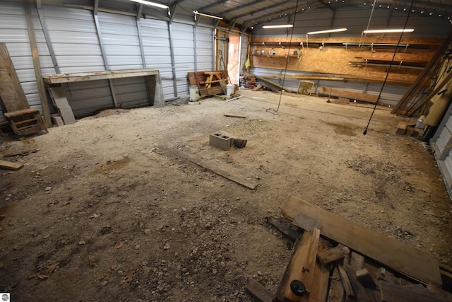 8991 W Oak Ln, Lake City, MI 49651 - view of garage