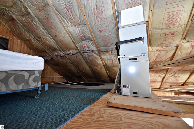 8991 W Oak Ln, Lake City, MI 49651 - view of attic