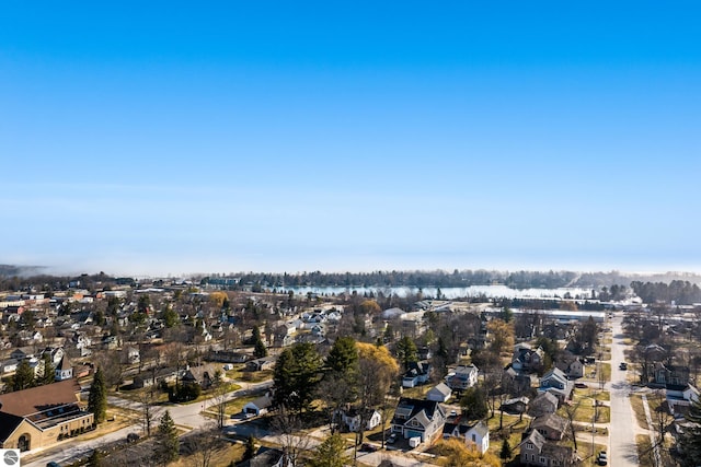 bird's eye view featuring a residential view