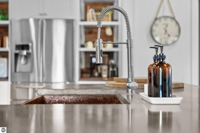details with a sink