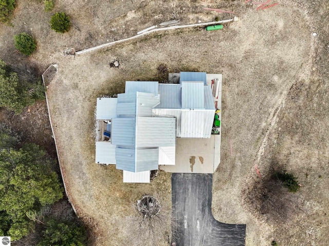 drone / aerial view