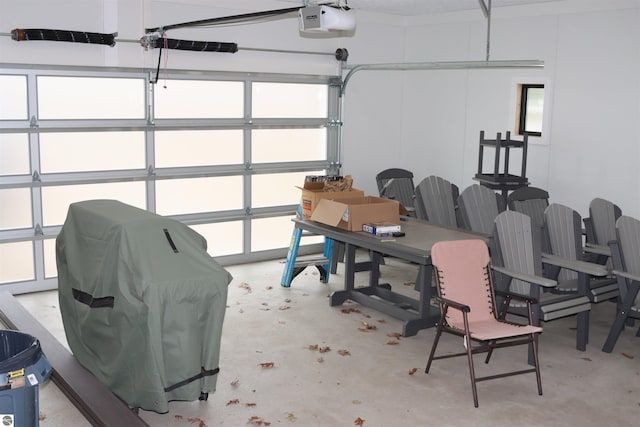 745 S Crescent Ave, Au Gres, MI 48703 - garage featuring a garage door opener