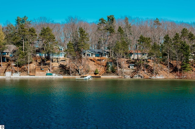 property view of water