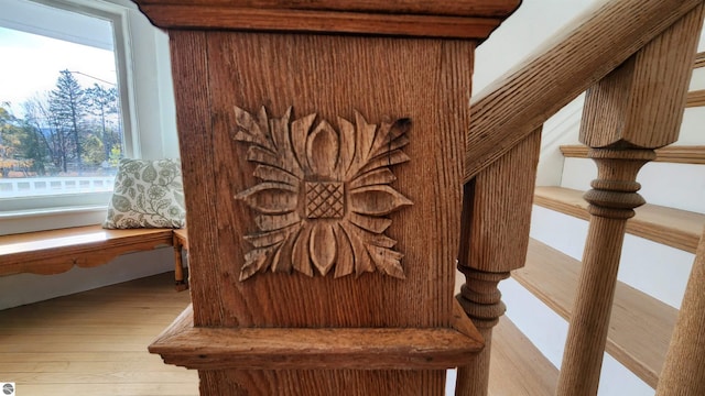 room details featuring wood finished floors
