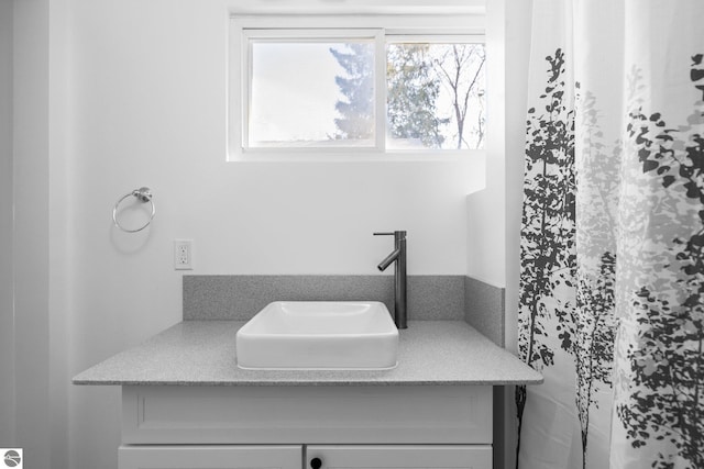 419 S Cherry St, Kalkaska, MI 49646 - bathroom with vanity
