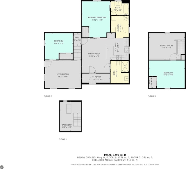 419 S Cherry St, Kalkaska, MI 49646 - view of layout