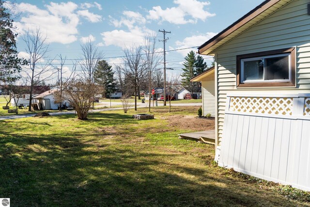 419 S Cherry St, Kalkaska, MI 49646 - view of yard