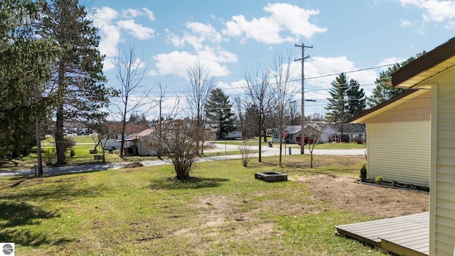 419 S Cherry St, Kalkaska, MI 49646 - view of yard