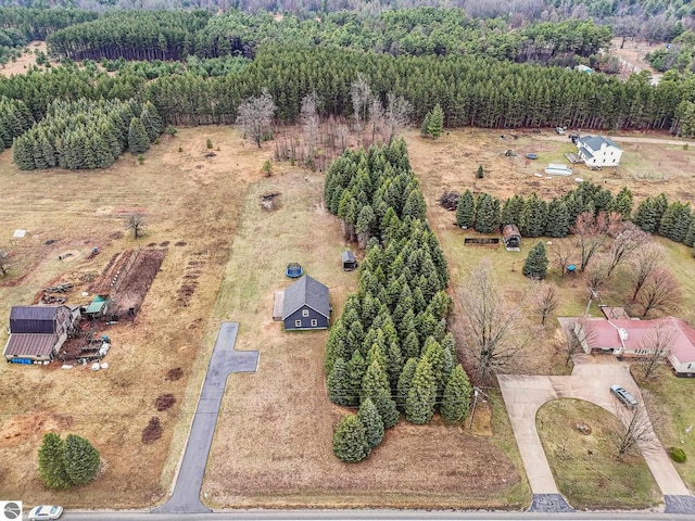 5891 Voice Rd, Kingsley, MI 49649 - birds eye view of property