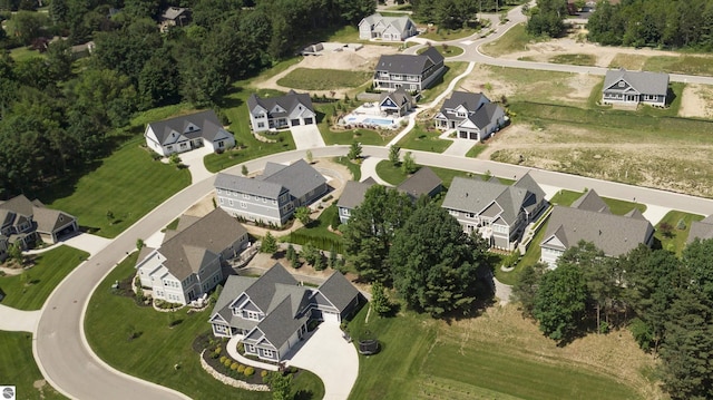 203 Vineyard Ridge Dr Unit 38, Traverse City, MI 49686 - birds eye view of property featuring a residential view