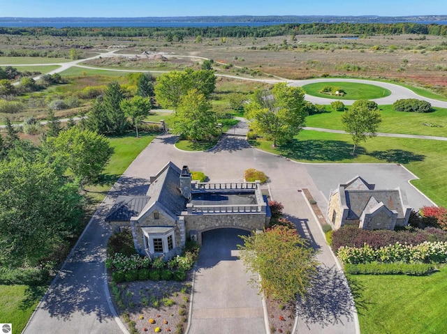 aerial view of property and surrounding area
