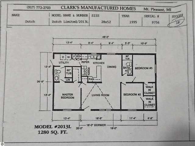 1215 S W County Line Rd, Sumner, MI 48889 - view of layout