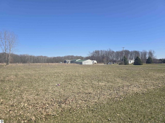 1215 S W County Line Rd, Sumner, MI 48889 - view of yard featuring a rural view