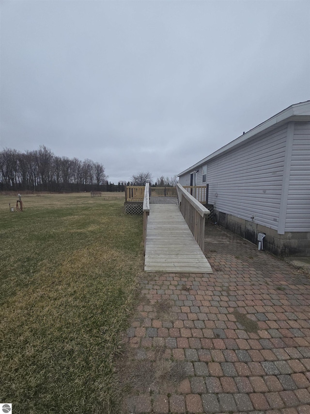 1215 S W County Line Rd, Sumner, MI 48889 - exterior space with a lawn