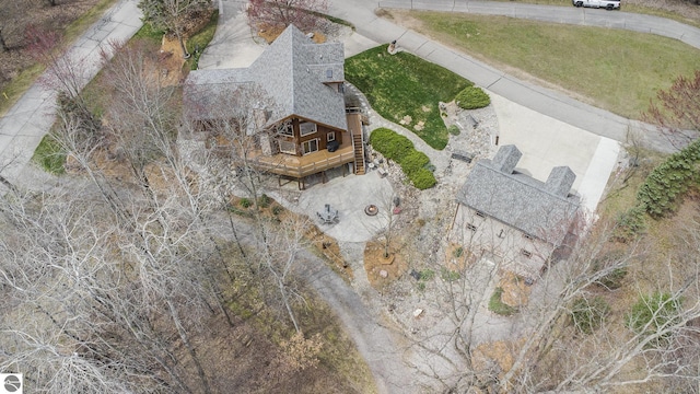 2000 Granada Ct, Weidman, MI 48893 - aerial view